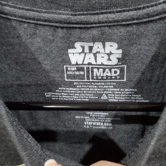 Star Wars X-Wing Starfighter Unisex Size M Graphic T-Shirt Gray T Shirt - Picture 2 of 6